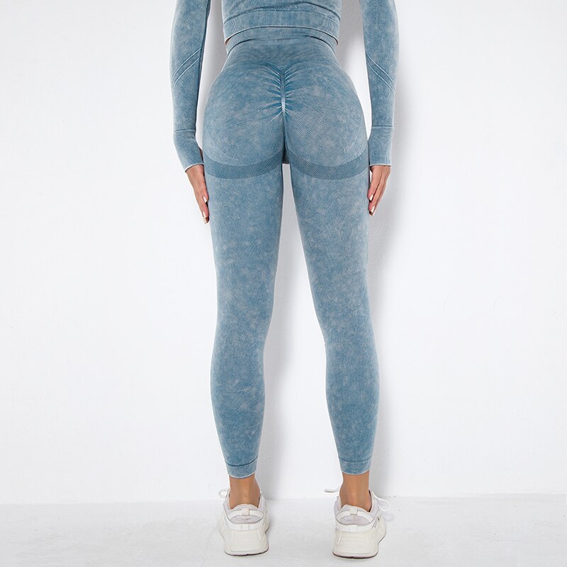 Women's Seamless High-Waist Leggings - Image 3