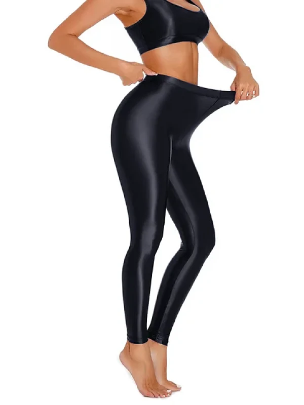 Women's Cropped Sports Leggings - Image 7