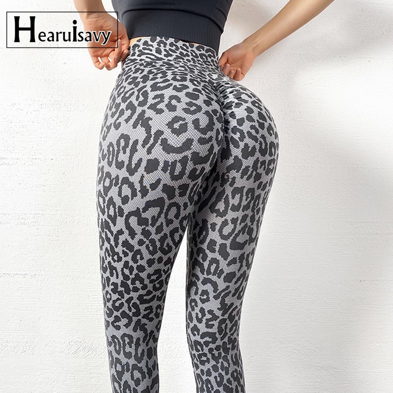 Women's Leopard and Zebra Print Gym Leggings