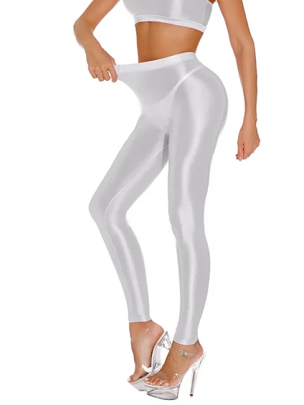 Women's Cropped Sports Leggings - Image 15