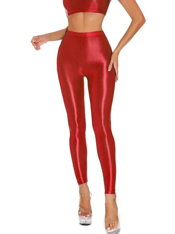 Women's Cropped Sports Leggings - Image 14