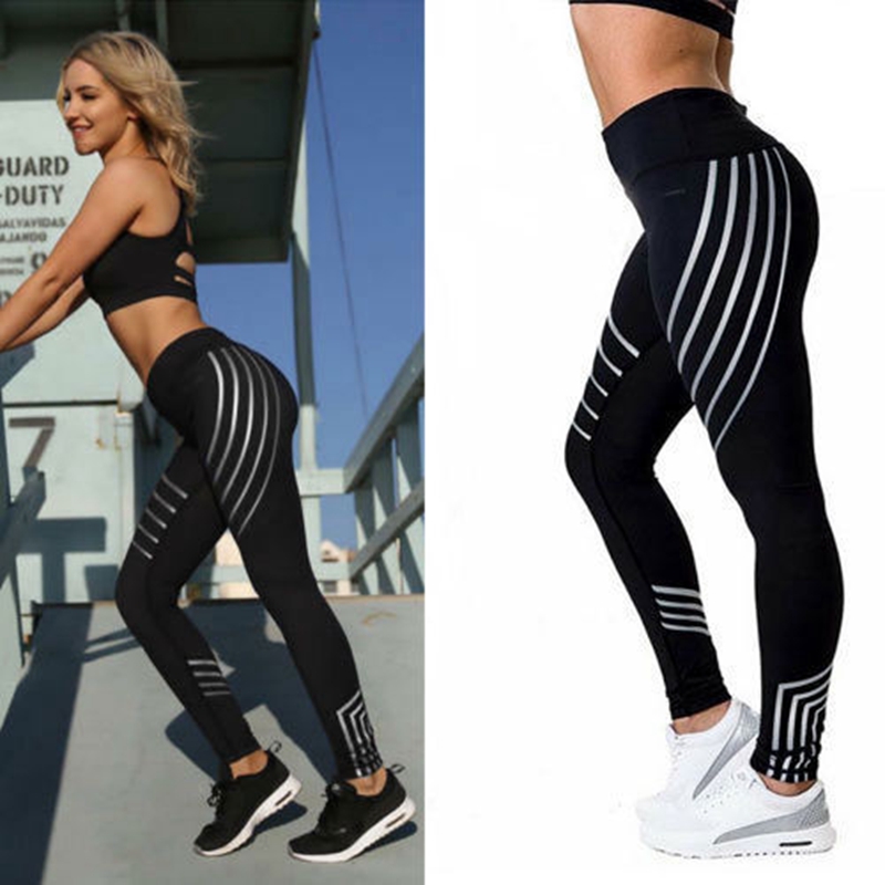 Women's Slim-Fit Printed Stretch Leggings