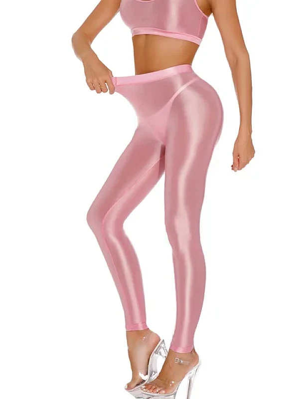Women's Cropped Sports Leggings - Image 12