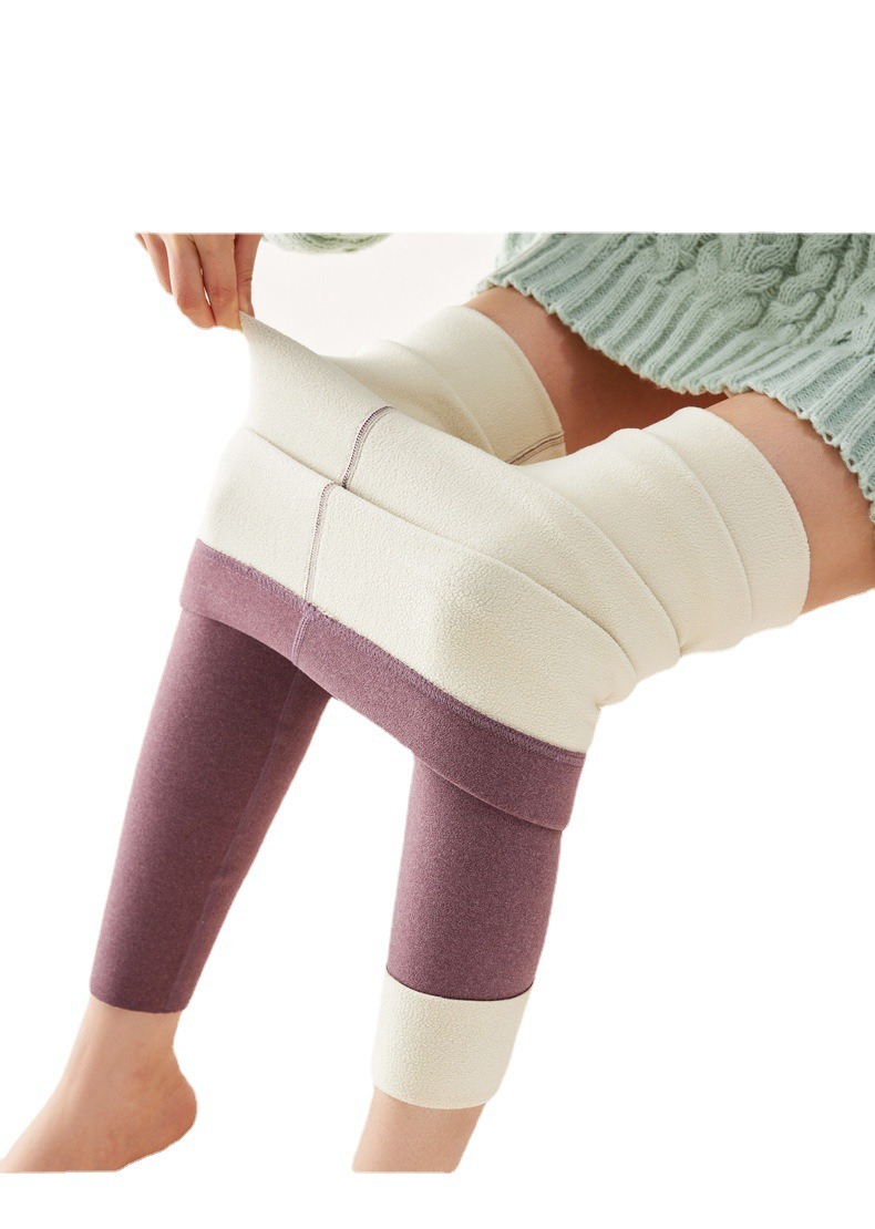 Women's Velvet Fleece-Lined Winter Leggings