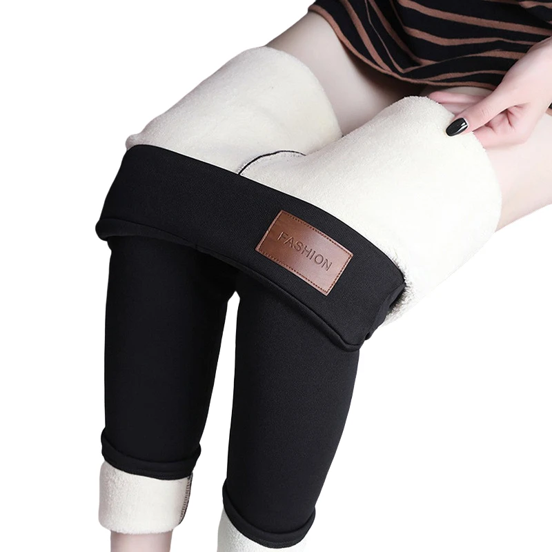Women's Fleece-Lined High-Waist Leggings – Sizes S to 3XL