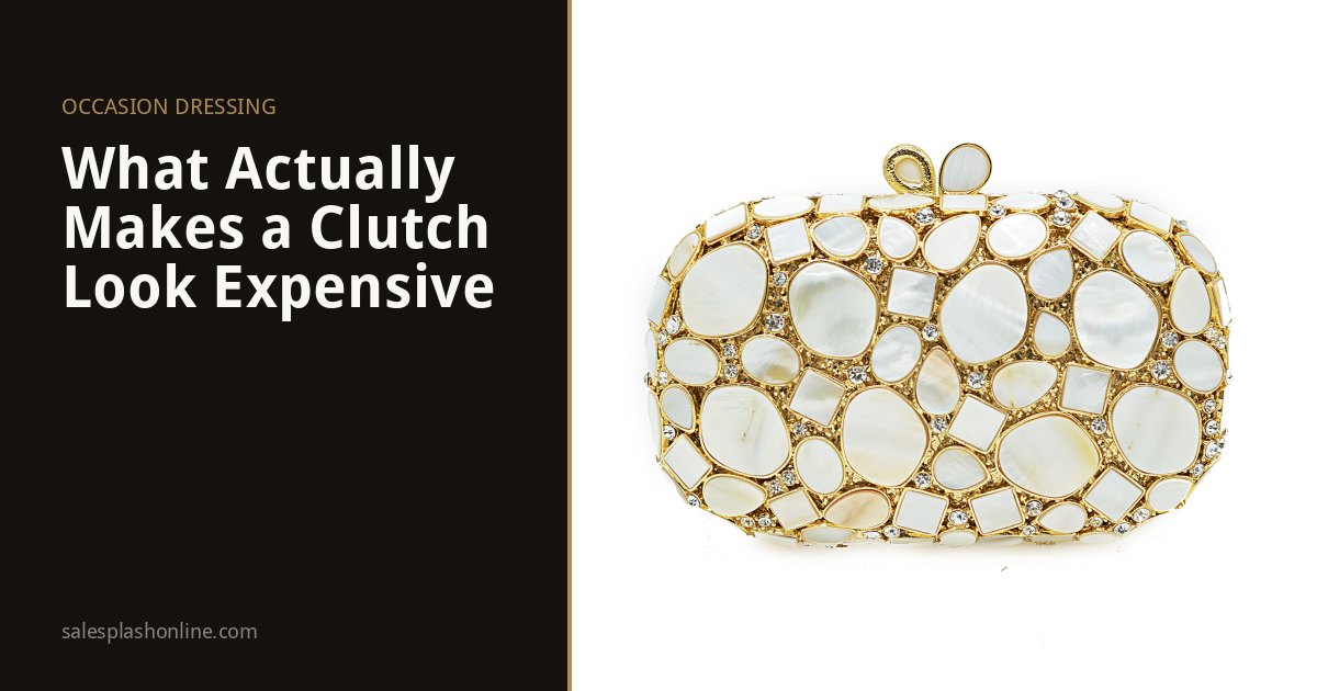 What Actually Makes a Clutch Look Expensive